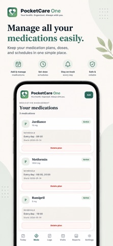 PocketCare One screenshot