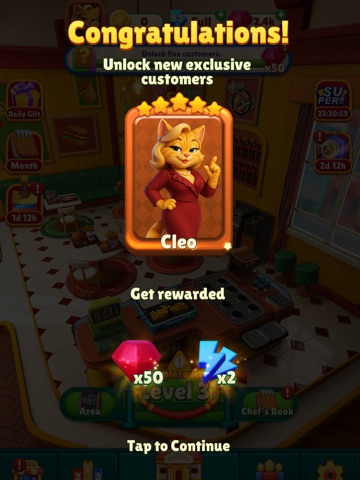 Cooking Sort: Zooworld iPad screenshot