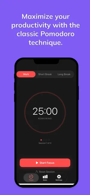 PomoBind screenshot 1