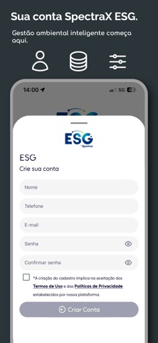 SpectraX ESG screenshot