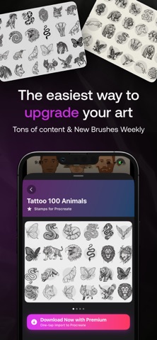 Procreate Brushes & Stamps Hub Screenshot 4 of 4