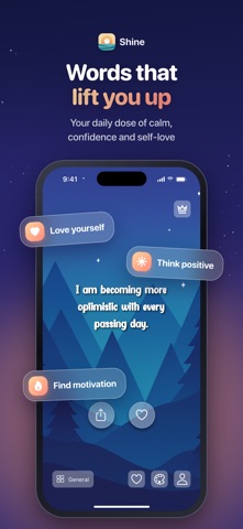 Shine - Daily Affirmations Screenshot 1 of 6