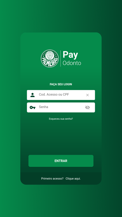 Palmeiras Pay Odonto Screenshot