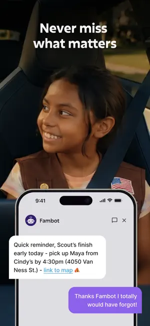 Fambot: AI Family Assistant screenshot 1