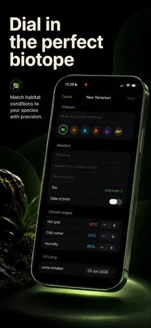 TerraLog: My Reptile Tracker screenshot 1