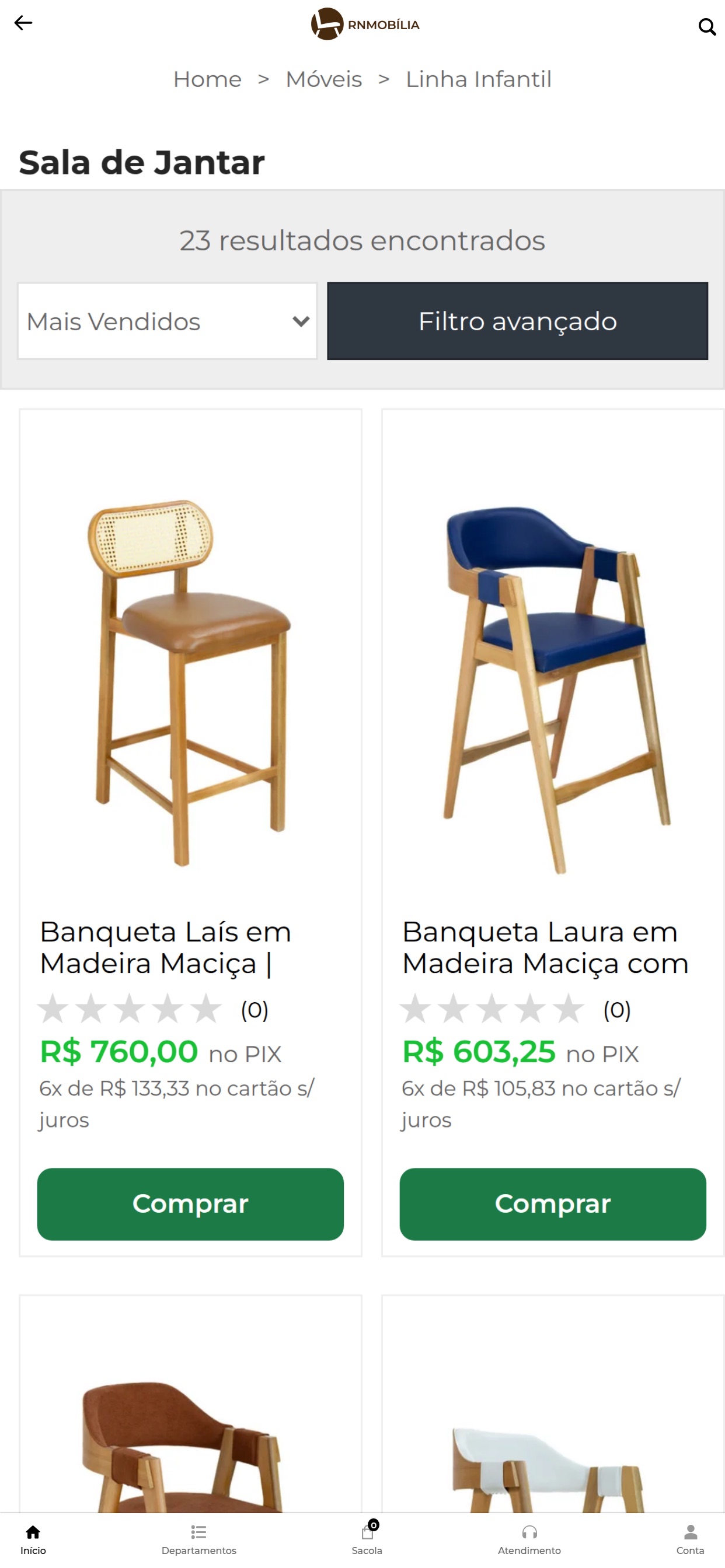 Screenshot 2 of RN Mobília