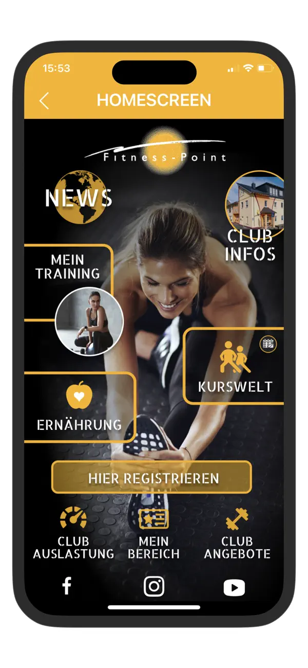 Screenshot #1 pour Fitness-Point Gladenbach