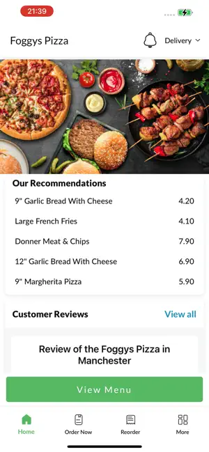 Foggys Pizza Manchester screenshot 2