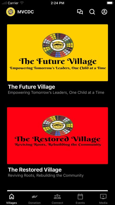 Screenshot 1 of Molo Village CDC App