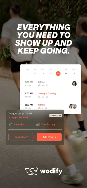 Wodify screenshot 1