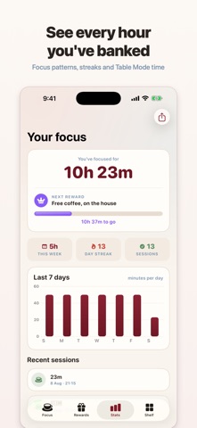 Crema: Focus & Earn Coffee Screenshot 10 of 10