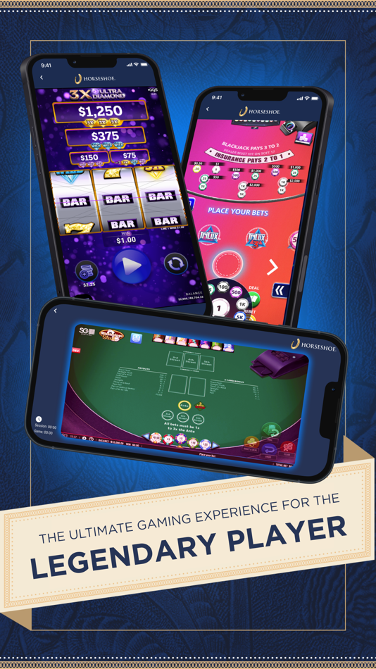#3. Horseshoe Online Casino (iOS) 来自: Computerized Bookmaking Systems, Inc.
