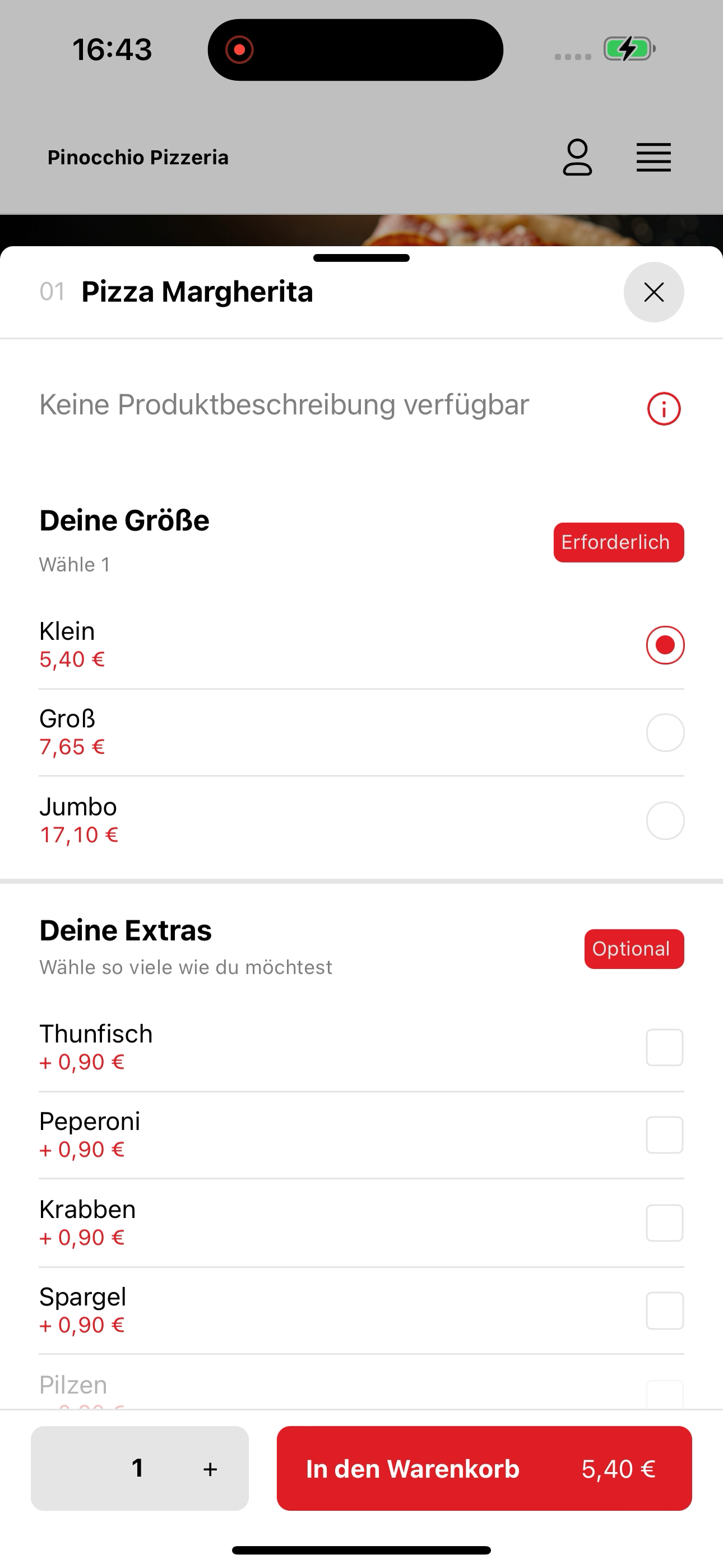 Pinocchio Pizzeria screenshot 7