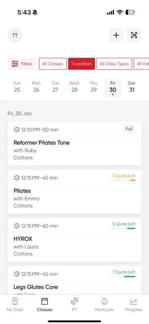 Fitness First - UK screenshot 2