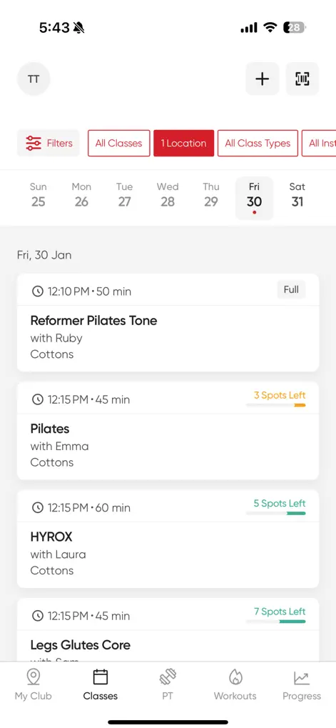 Fitness First - UK - Health & Fitness App | MWM