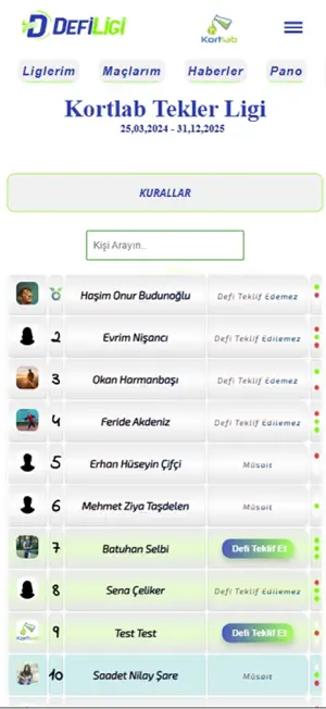 Defi Ligi screenshot 3