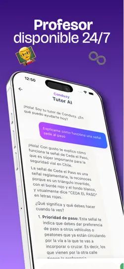 Captura de pantalla de Conduzy: Teórico De Conducir en iPhone 4
