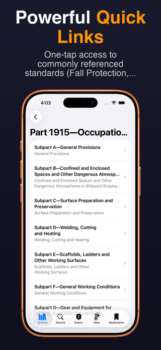 OSHA Reference Screenshot 6 of 8