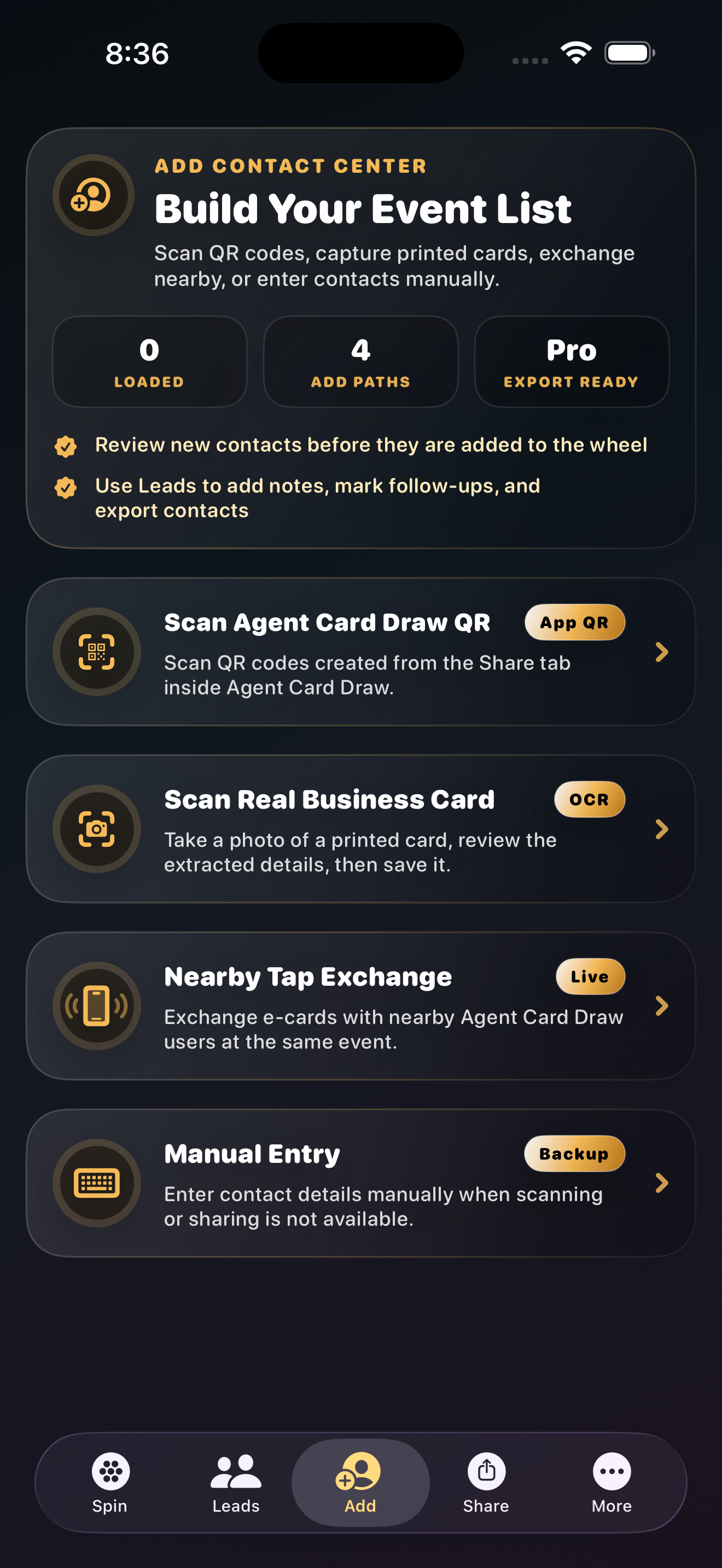 Agent Card Draw screenshot 5