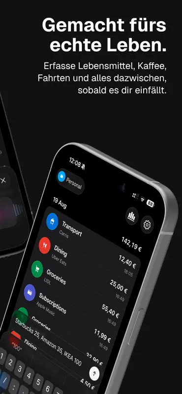Spenso: Ausgaben-Tracker screenshot 3 of 8