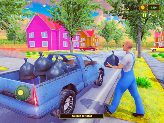 Lawn Mower - Mowing Simulator iPad screenshot 4 - Games app