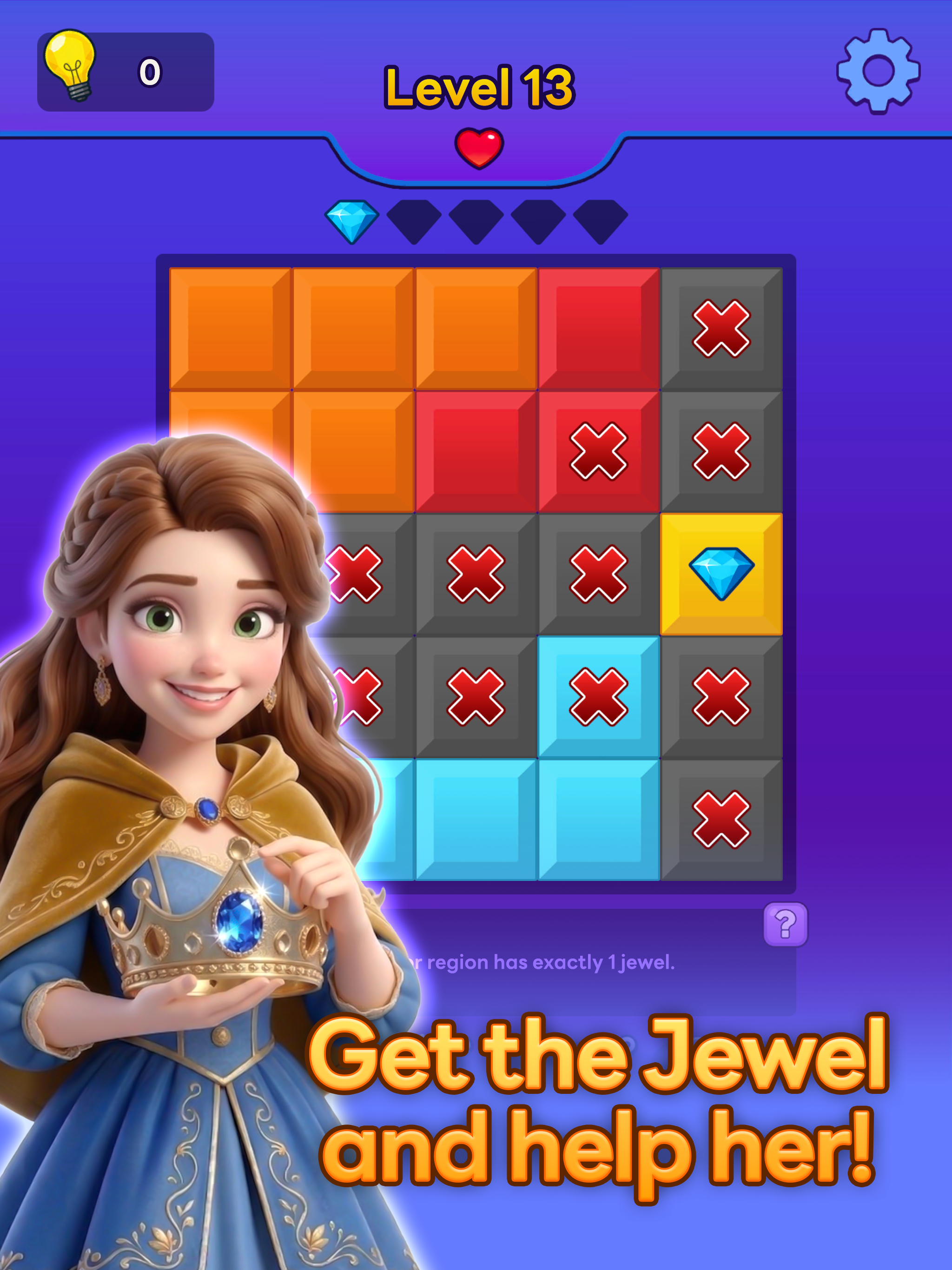 Queens Jewel – Logic Puzzle
