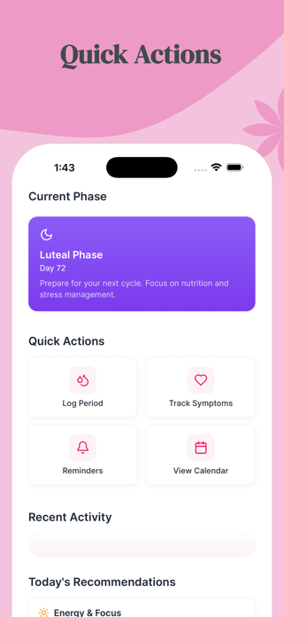 CycleBloom – Period Tracker Screenshot 3 of 9