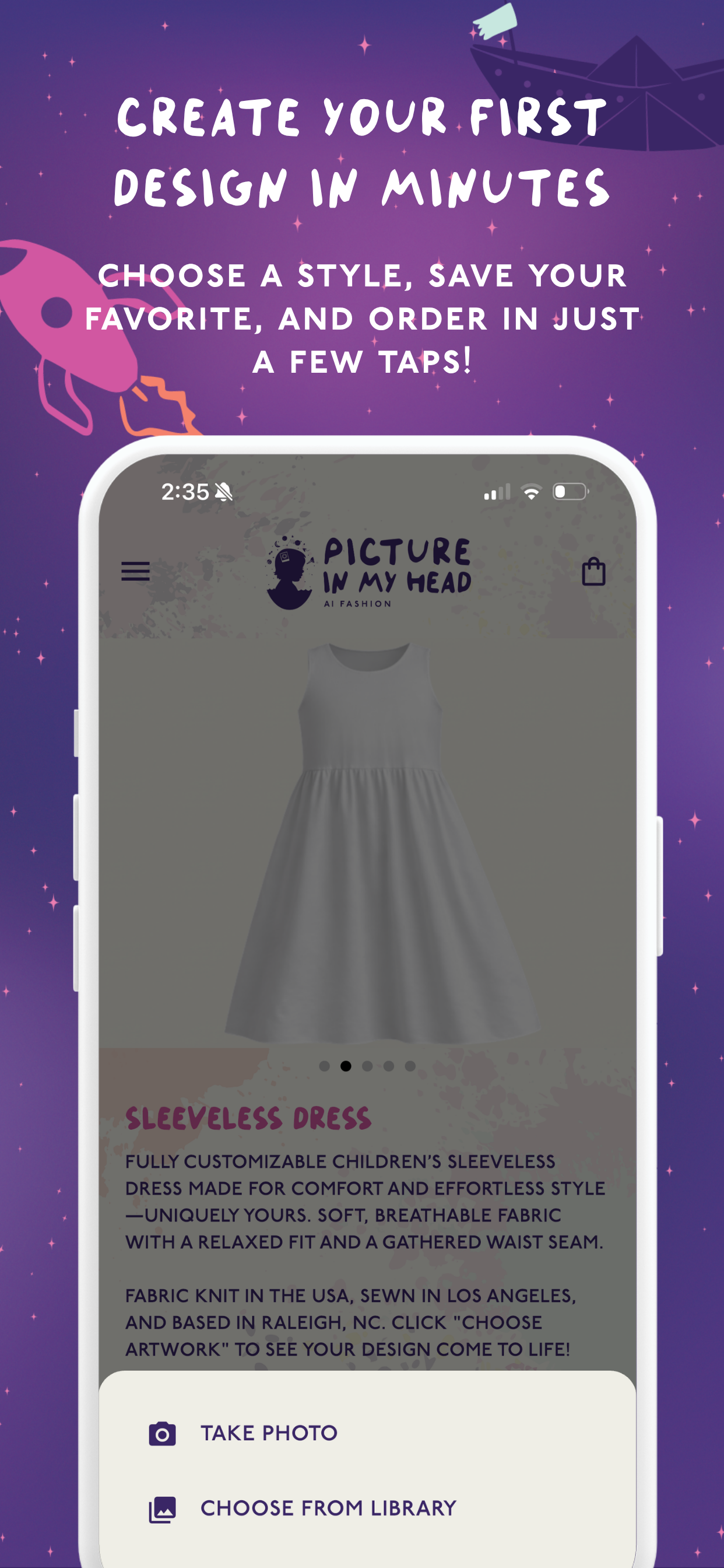PIMH: Custom Clothing from Art screenshot 4