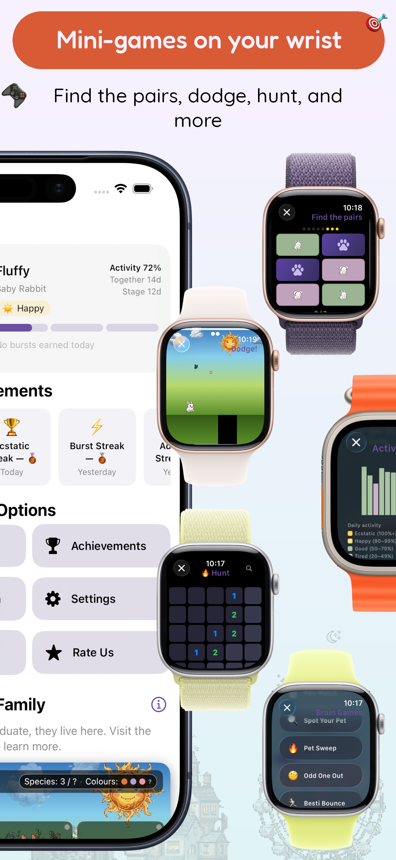 WatchieBesti: Watch Pet screenshot 3