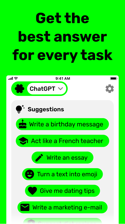 #2. AI Chat Bot Assistant - UmAI (iOS) Podle: Ilkan Berke Imal