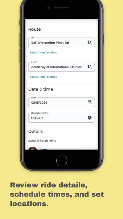KidsPool: Carpool Planner