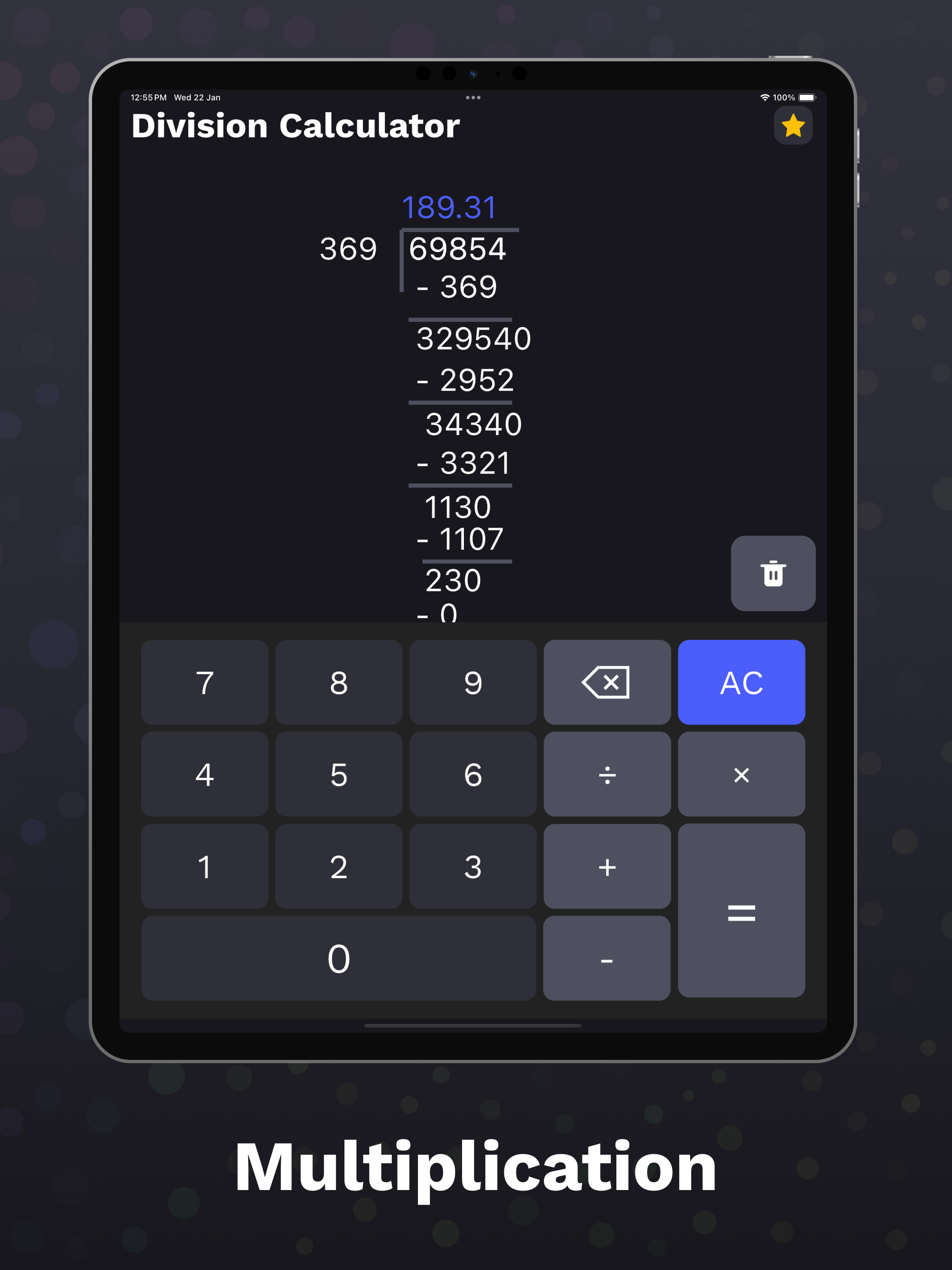 Division calculator pro