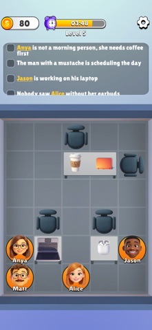 Table Trouble - Logic Puzzle Screenshot 2 of 6