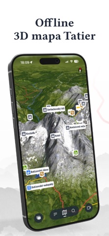 Zaži Tatry app screenshot