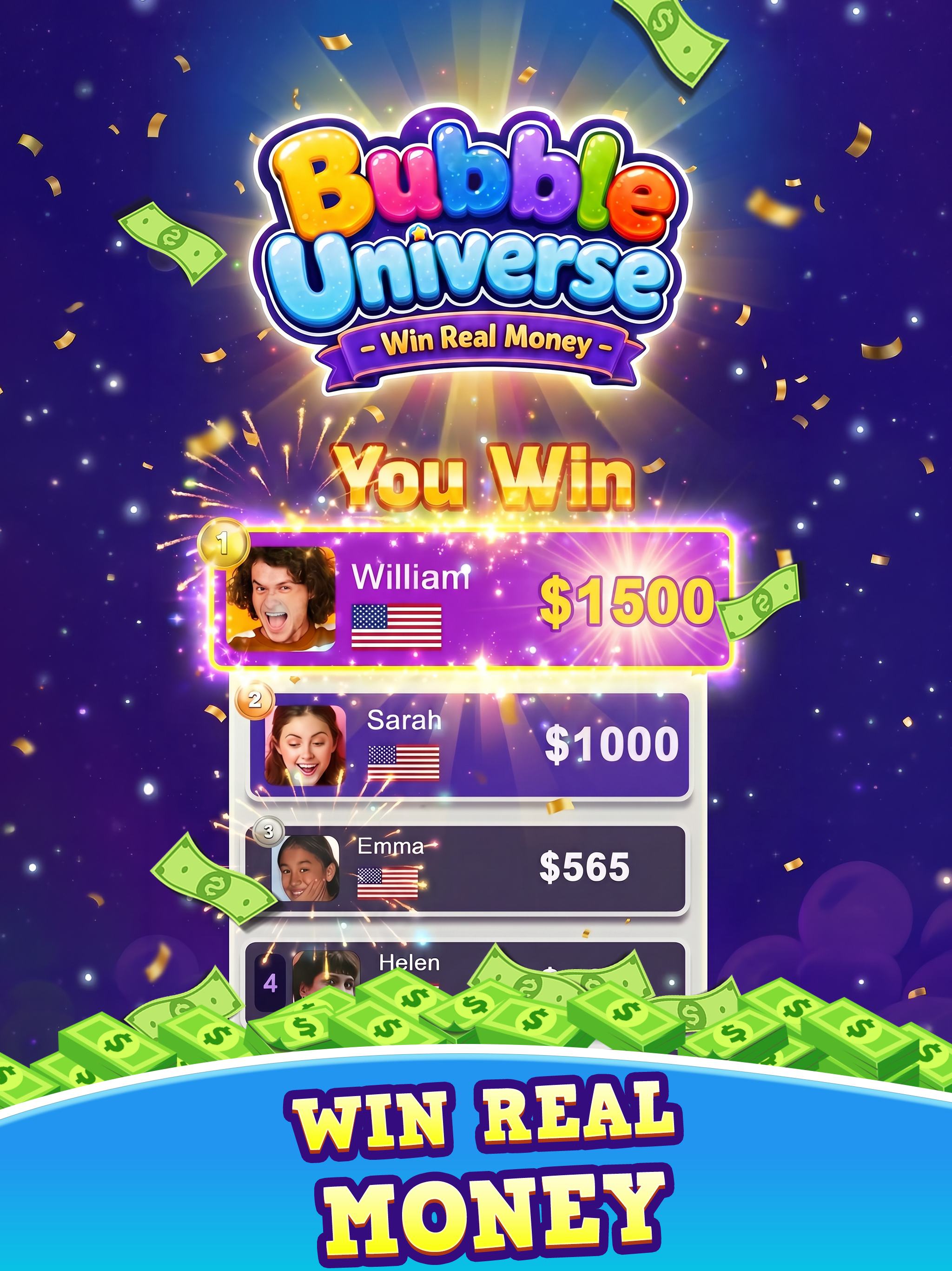 Bubble Universe: Win Real Cash screenshot 12