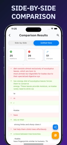 DocCompare: PDF & Word Compare screenshot