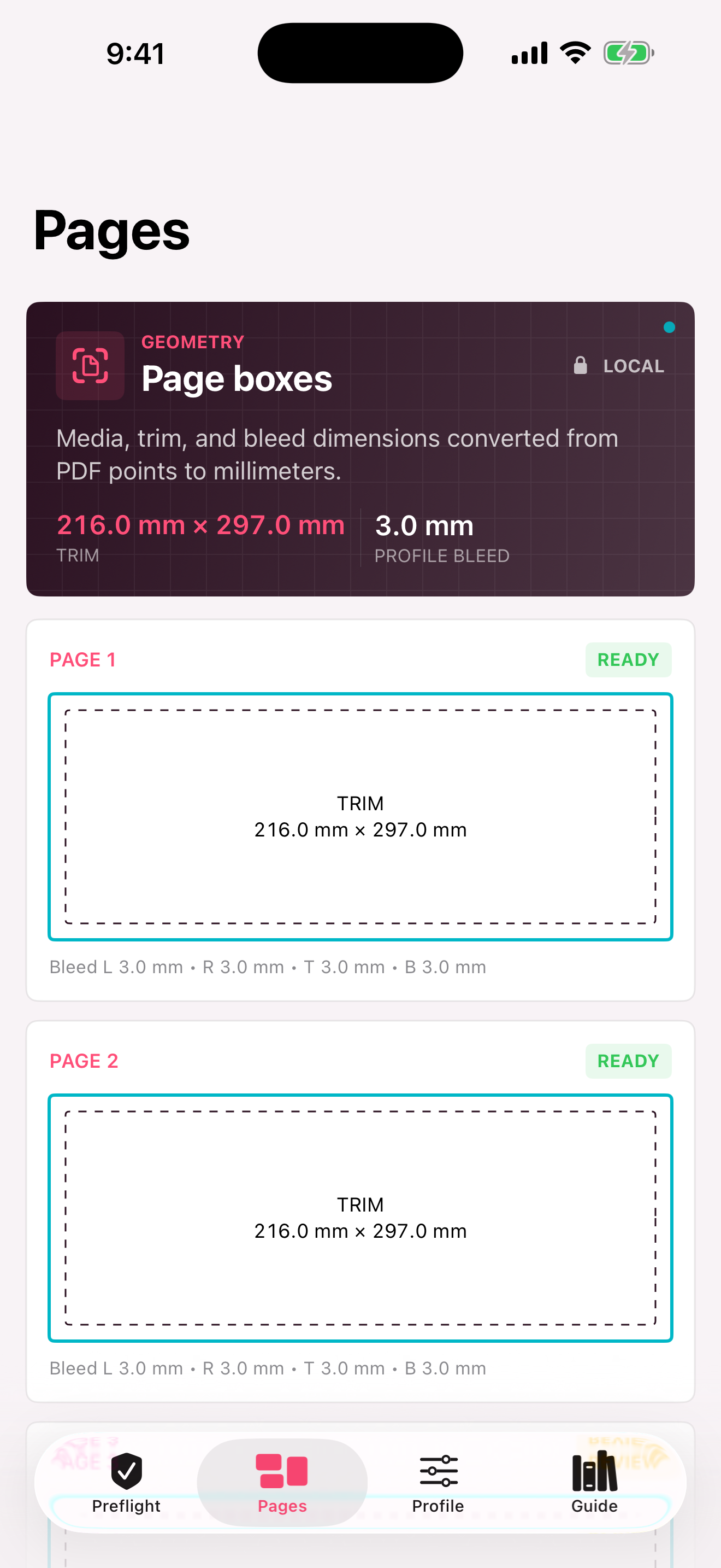 PressLens: Print Preflight screenshot 2 of 4