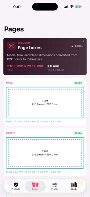 PressLens: Print Preflight screenshot 3
