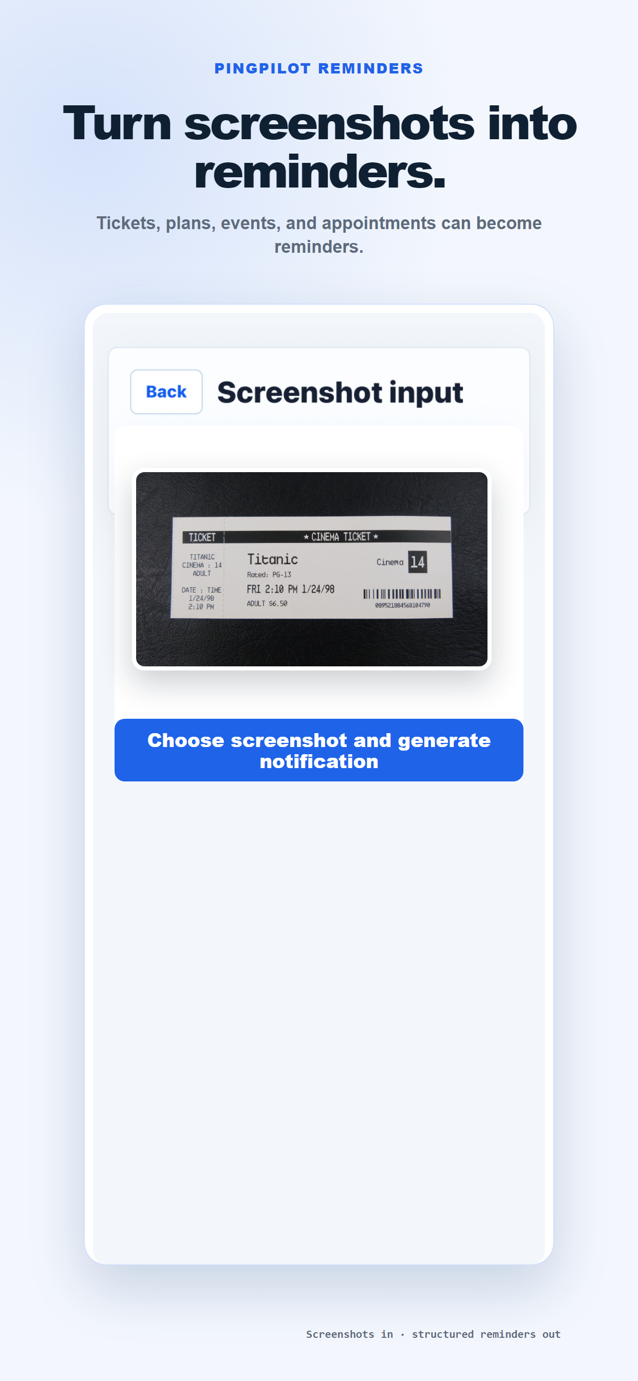 PingPilot Reminder screenshot 3