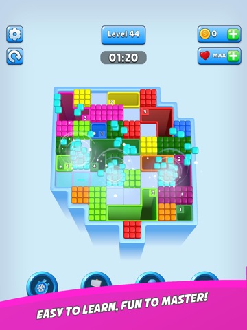 Pixel Blocks Out iPad screenshot