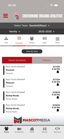 Centerburg Trojans Athletics iPhone screenshot