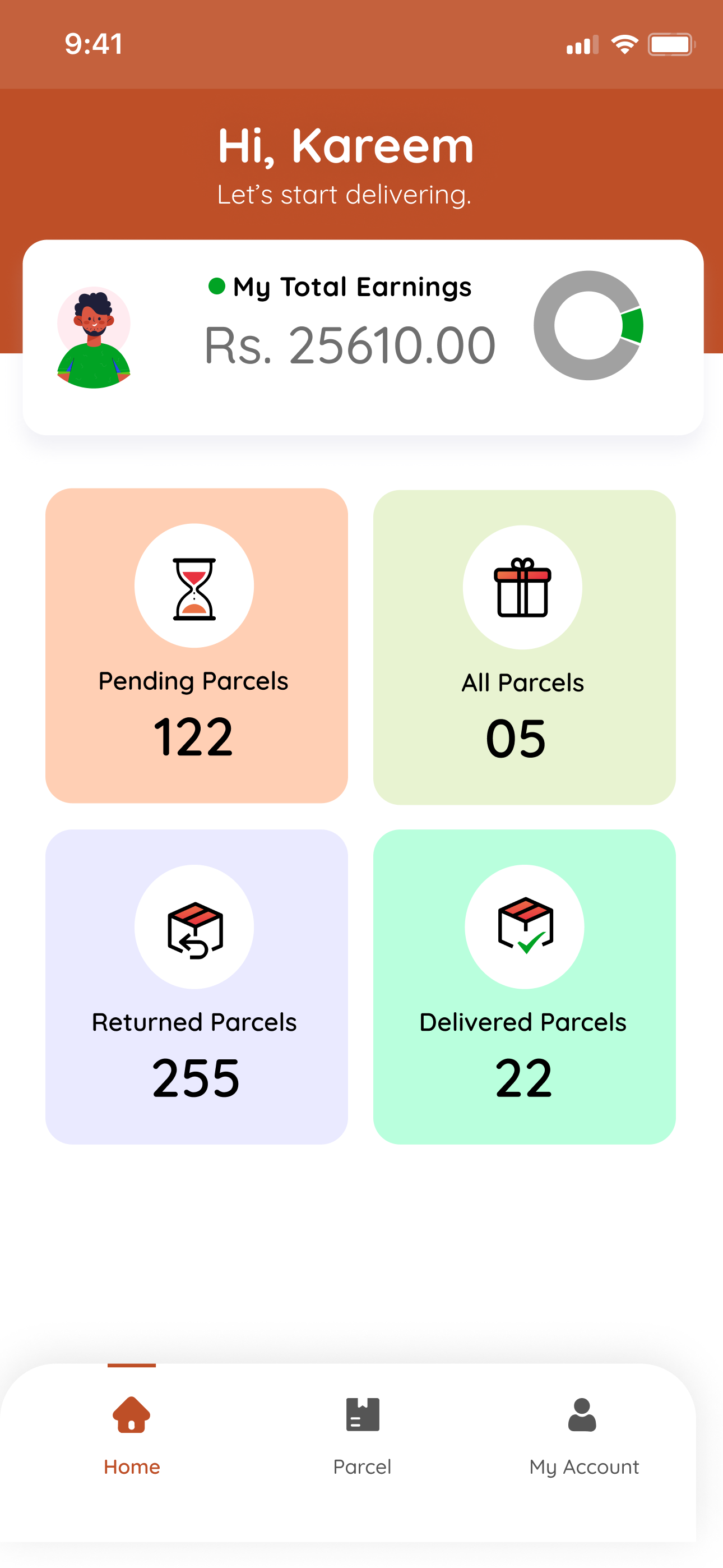 IntelParcel Driver