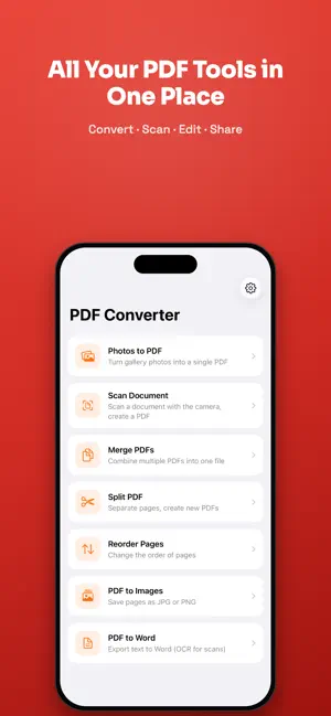 PDF Converter, Scanner screenshot 1