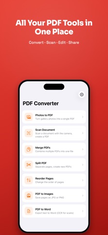 PDF Converter, Scanner Screenshot 1 of 10