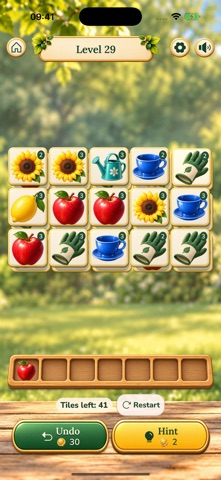 Cozy Garden: Tile Puzzles Screenshot 1 of 4