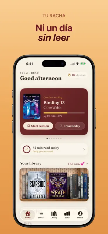 SlowRead: Estantería de Libros screenshot 8 of 10
