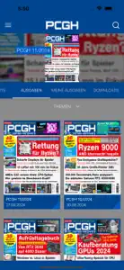 PC Games Hardware Magazin screenshot #1 for iPhone