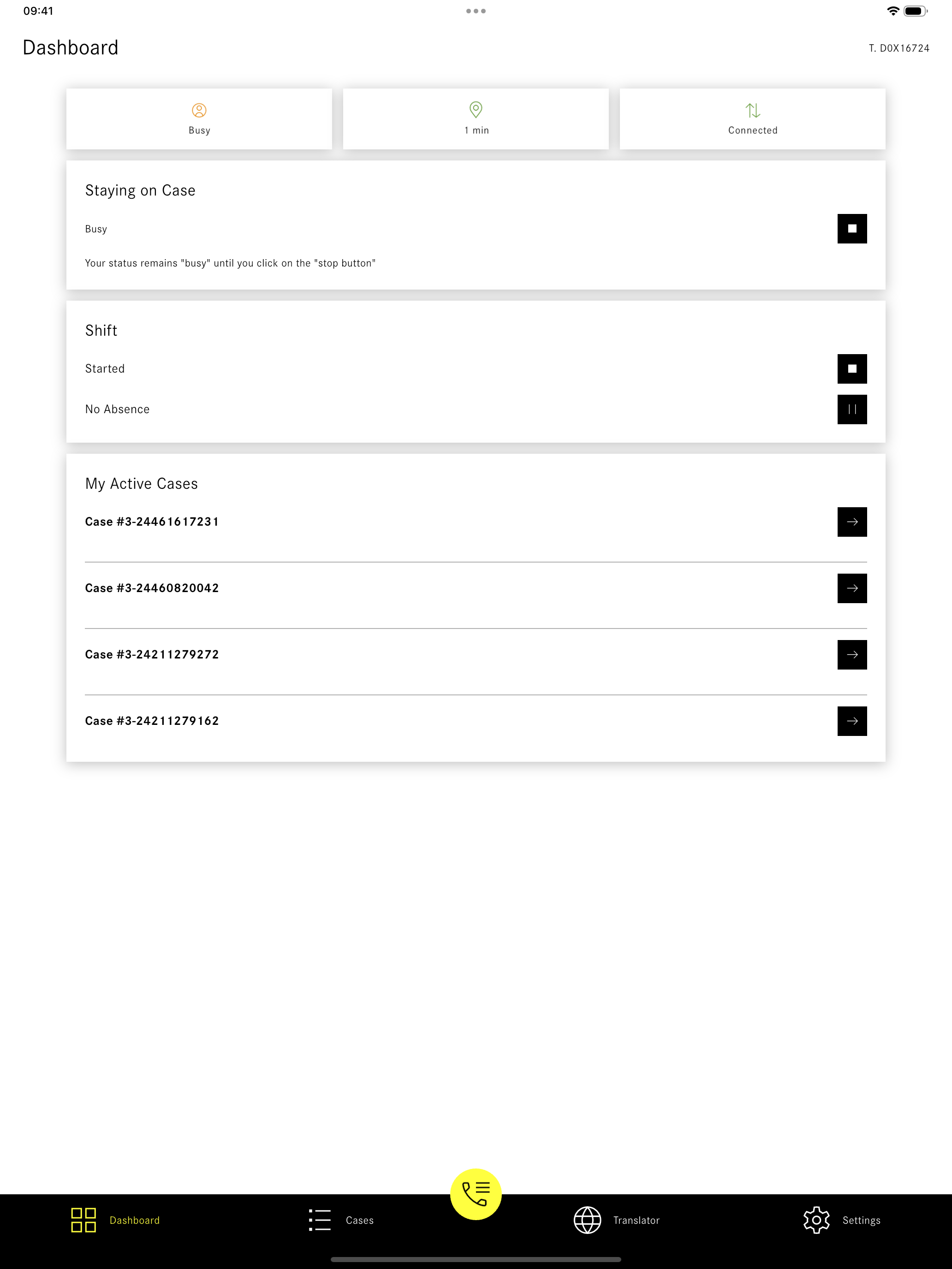 Service24h App for Technicians