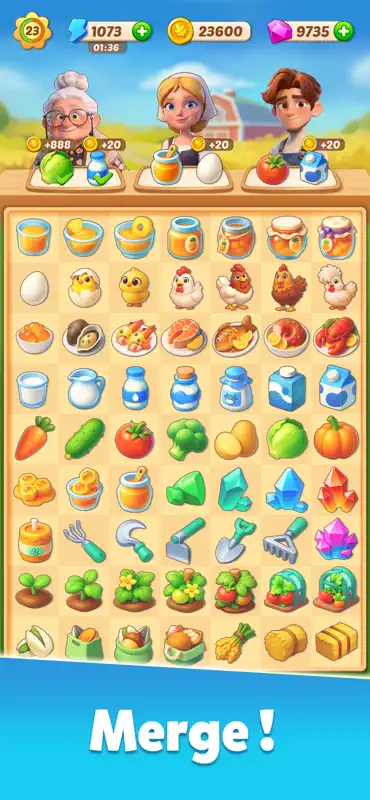 Family Farm Merge screenshot 3 of 5