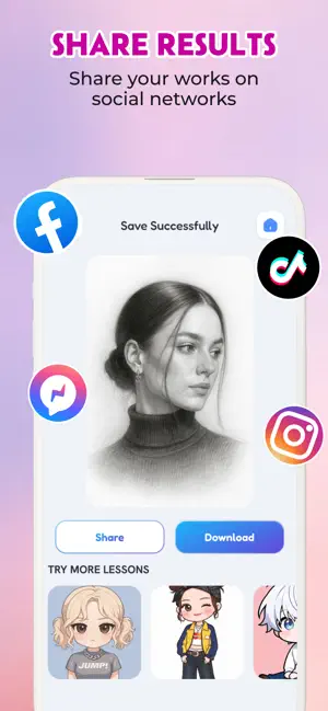 Artflow: AR drawing & Paint iPhone screenshot 6